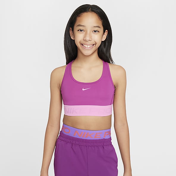 Nike junior sports bra shop